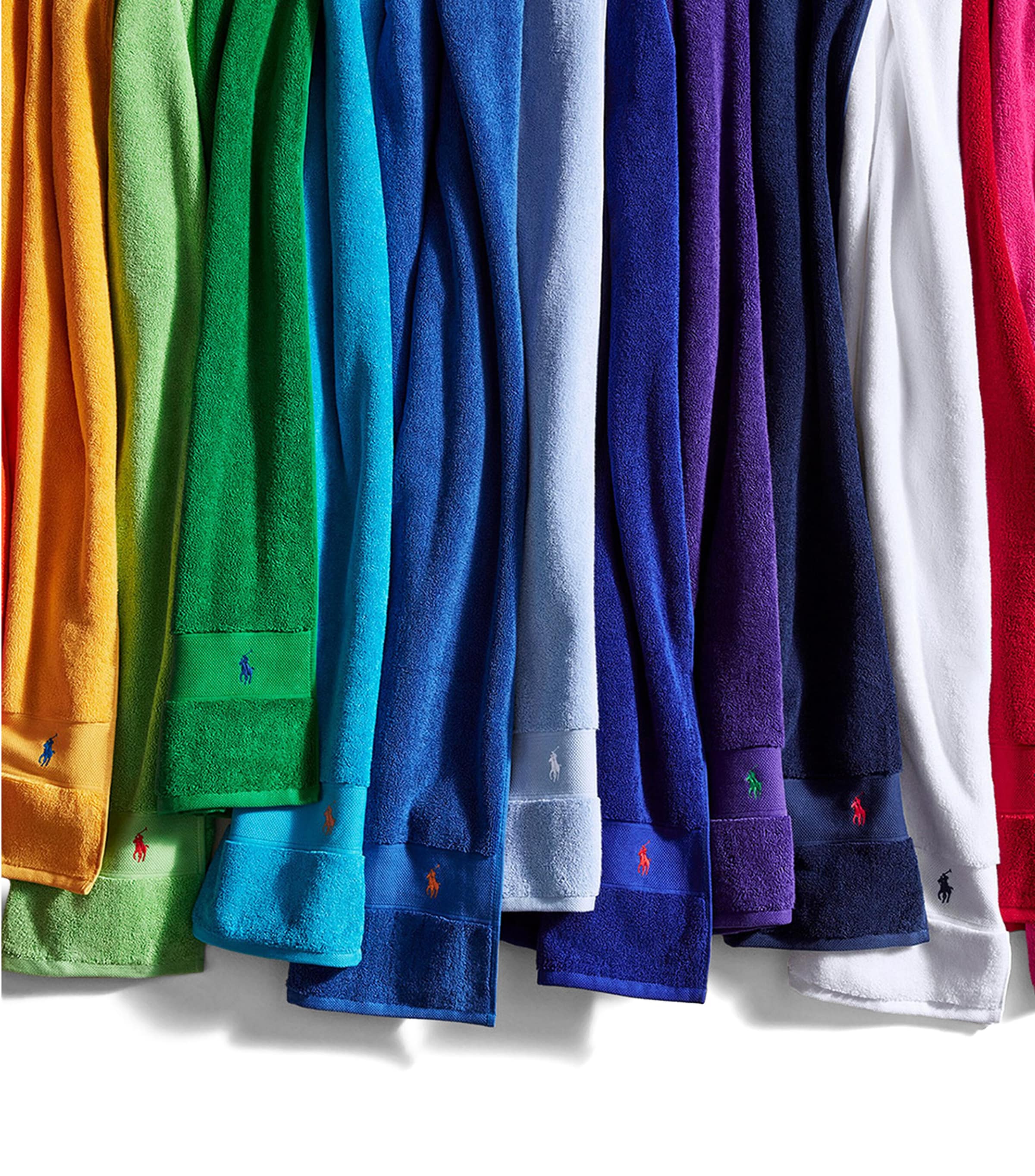 Ralph Lauren Polo Player bath towel 70cm x 140cm, imported from the UK