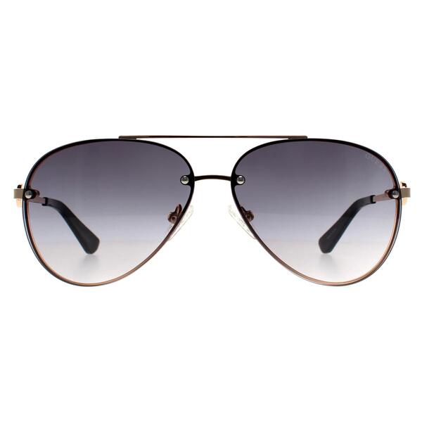 Guess GF6107 women sunglasses gold gradient, UK version