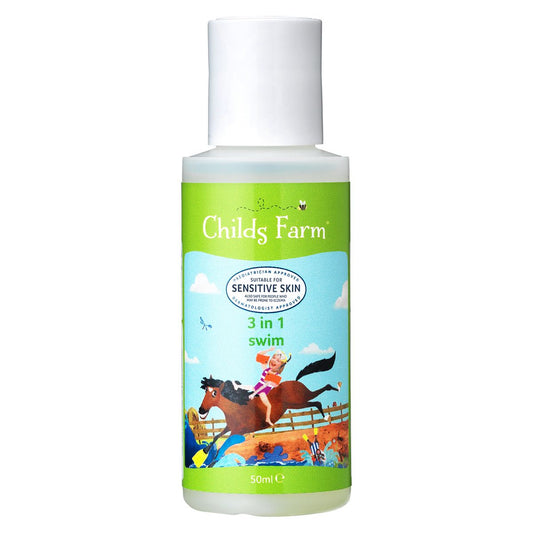 Childs Farm 3 In 1 Swim Strawberry & Organic Mint 50ml Baby Accessories & Cleaning Boots   