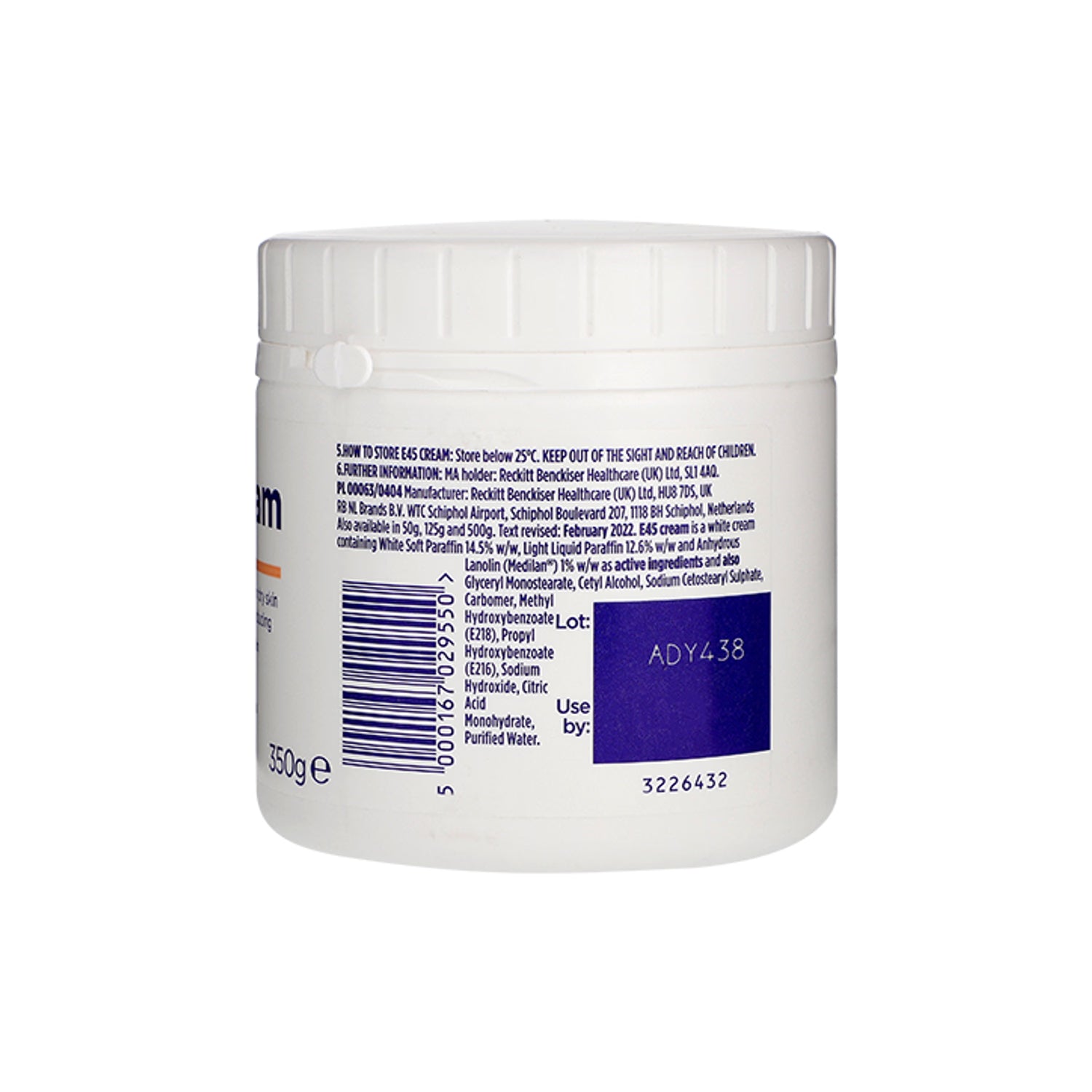 E45 Cream 500g