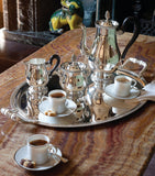 Christofle Malmaison covered sugar bowl - British product