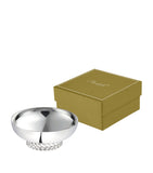 Christofle silver-plated Babylone bowl 17cm - British product