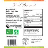 Paul Brassac Organic Sparkling Fruit Juice, 3 x 750ml GOODS Costco UK