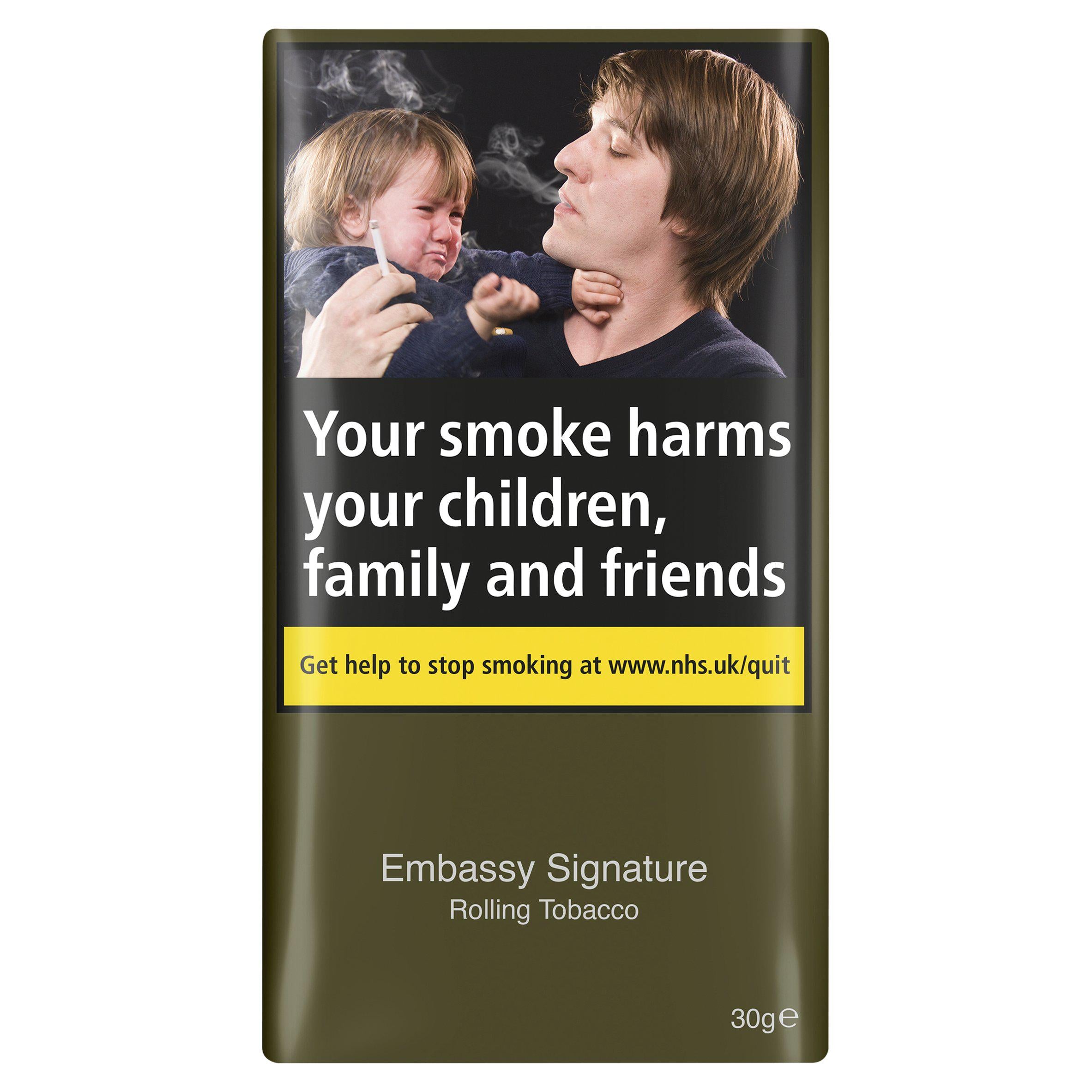 Embassy Signature Rolling Tobacco 30g GOODS Sainsburys   