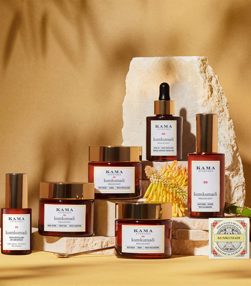 Kama Ayurveda Kumkumadi Youth-Revitalising Eye Cream 15ml, UK version