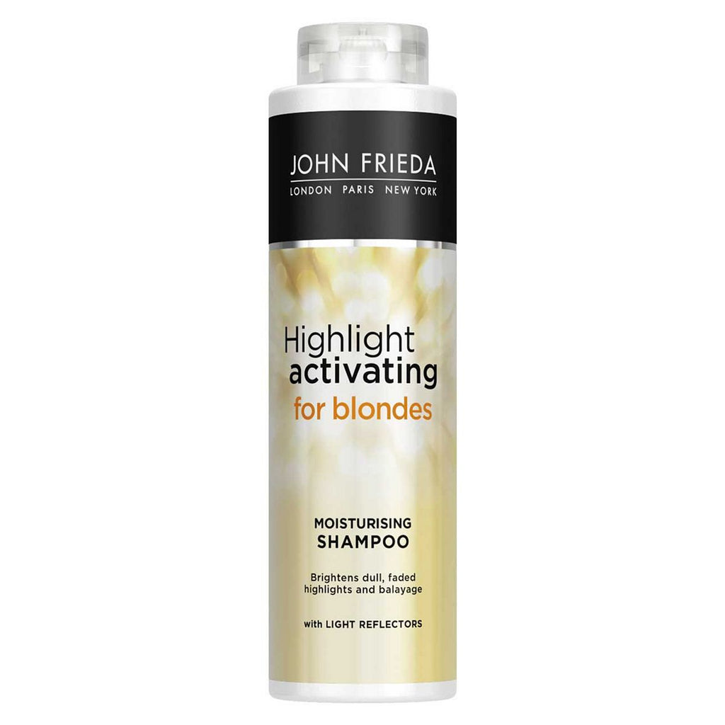 John Frieda Sheer Blonde Highlight Activating Moisturising Shampoo 500ml