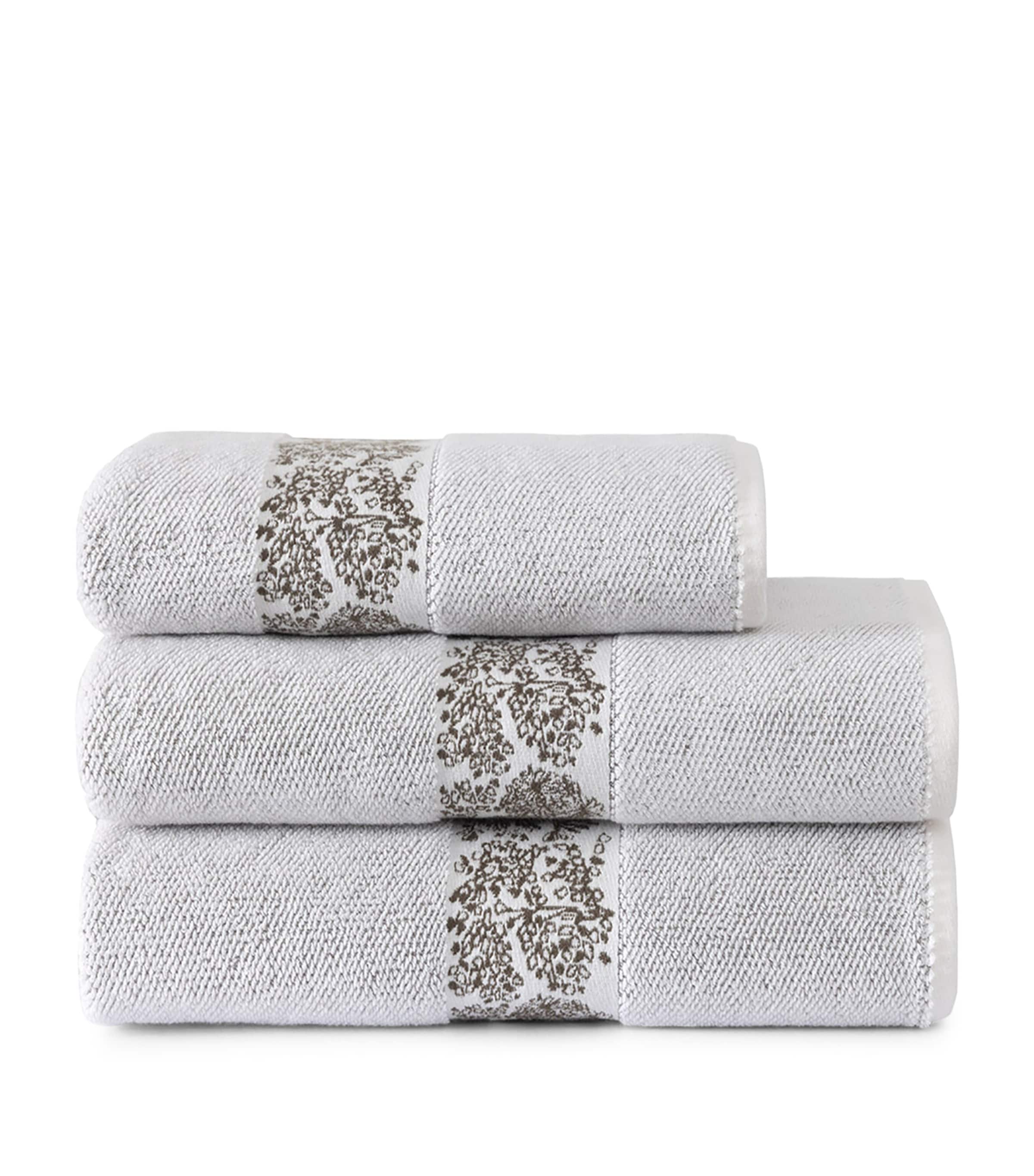 Yves Delorme Paysages bath towel 70cm x 140cm (British brand)