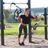 Fitness Mad Pro Bodyweight Suspension Trainer with Carry Bag - British product