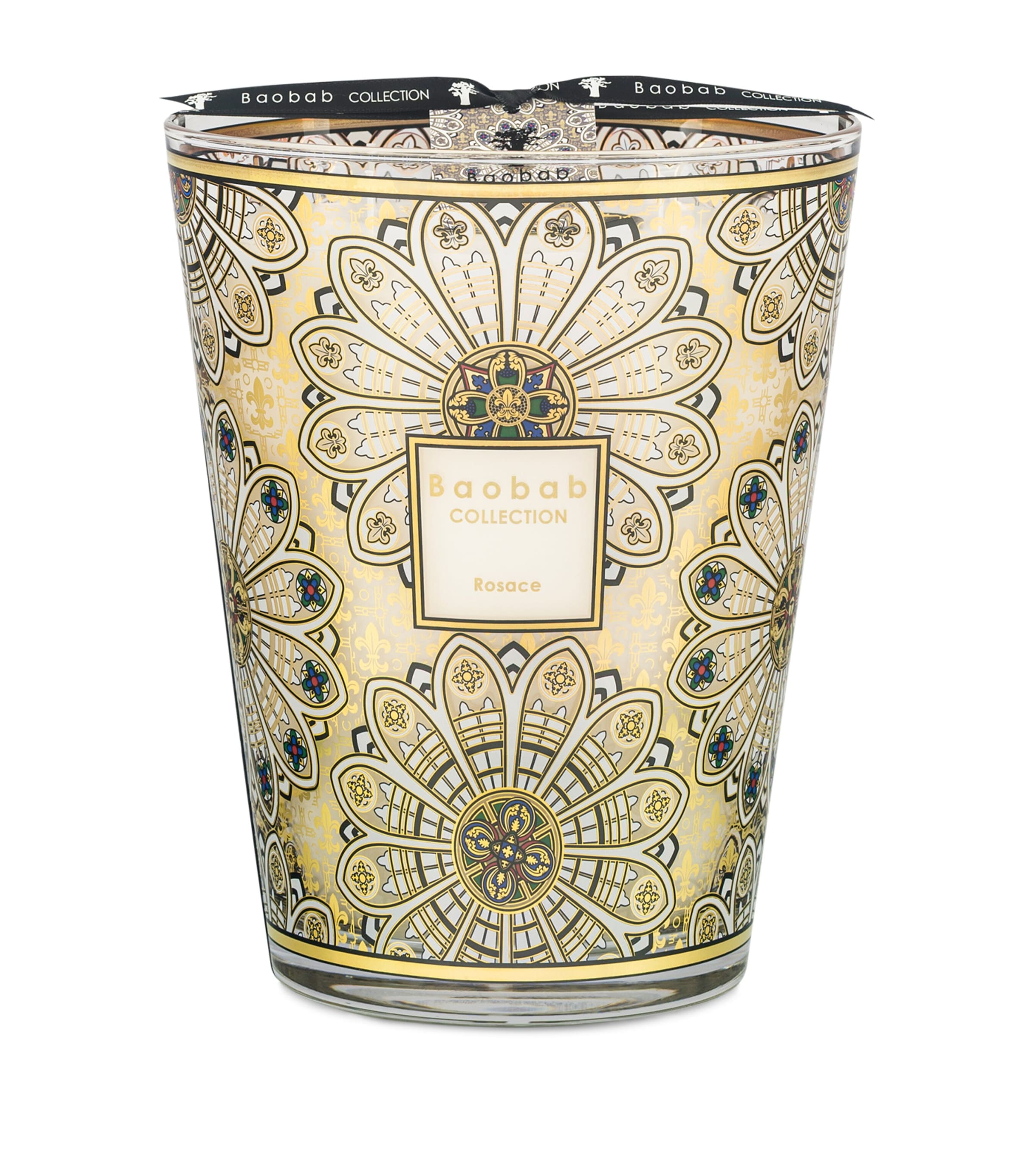 Baobab Collection Rosace pillar candle 3kg - British product