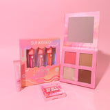 Sunkissed Romantic Blush makeup gift set - British product