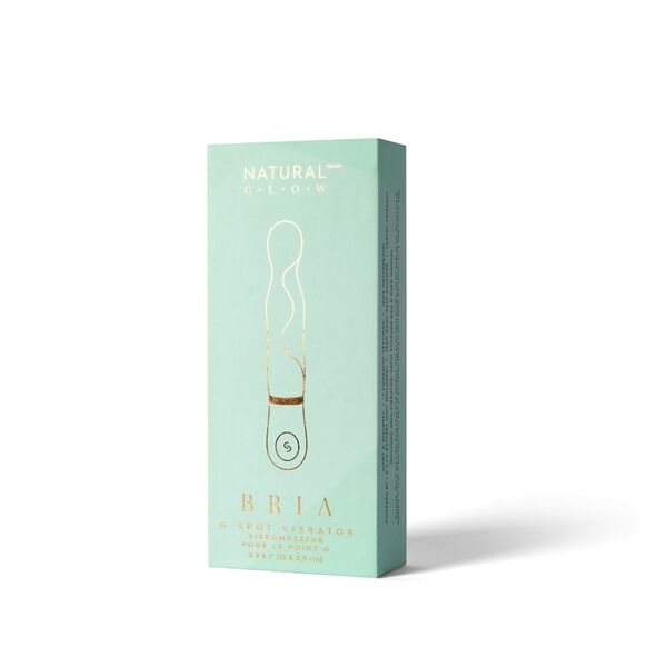 Natural Glow Bria vibrator G-Spot silicone toy, UK version