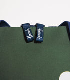 Harrods cotton logo barrel bag, UK version