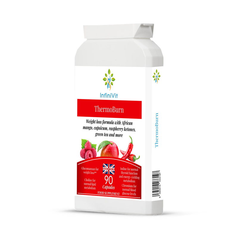 InfiniVit ThermoBurn weight management supplement 90 capsules, UK version