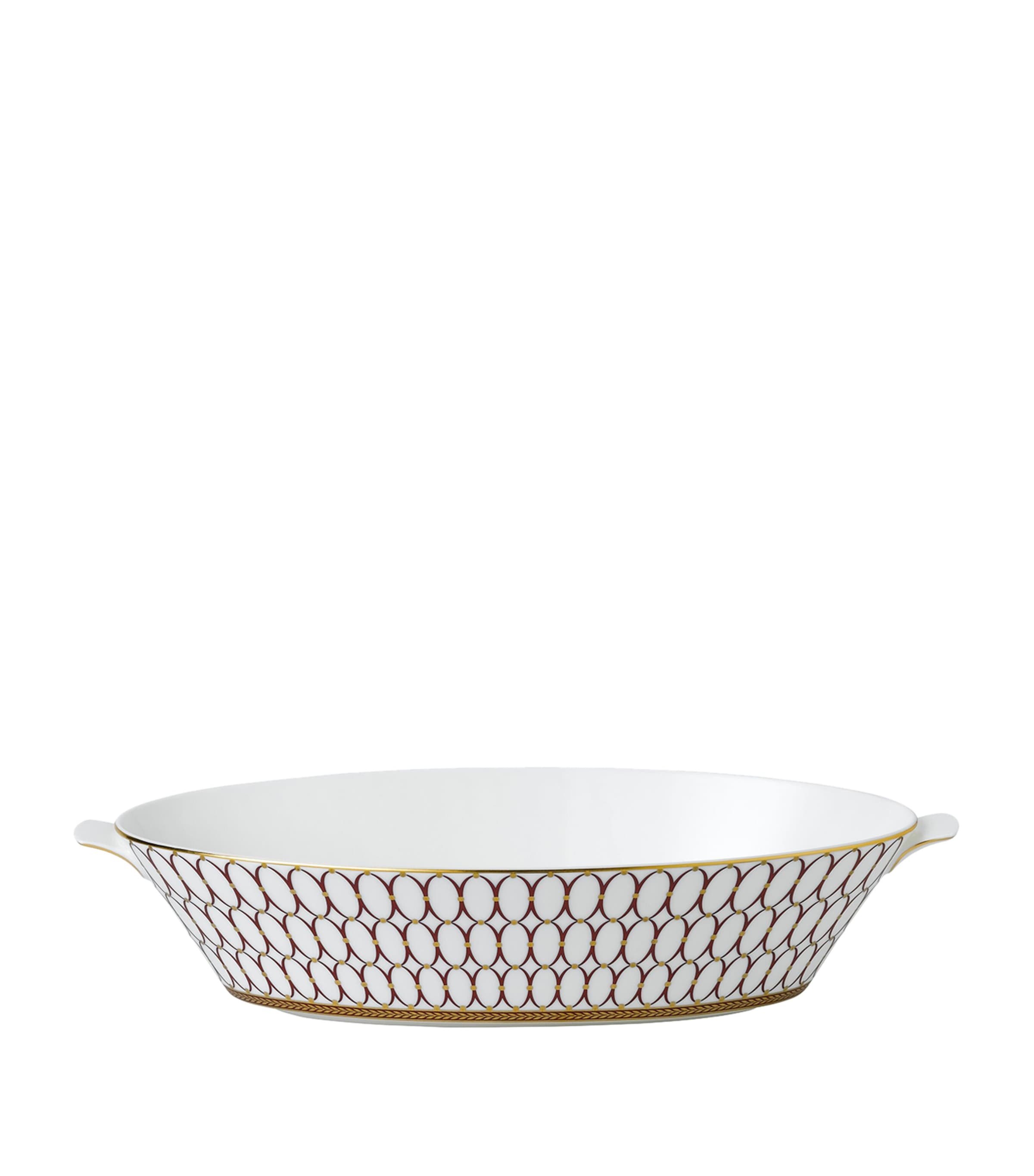 Wedgwood Renaissance Gold Oval Platter 28cm (British brand)