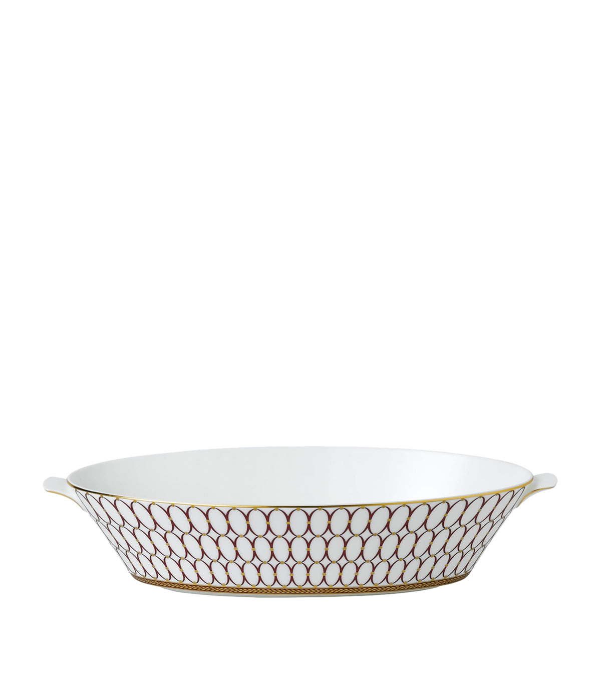 Wedgwood Renaissance Gold Oval Platter 28cm (British brand)
