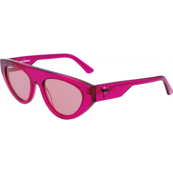 Karl Lagerfeld pink KL6043S sunglasses acetate frame (British brand)