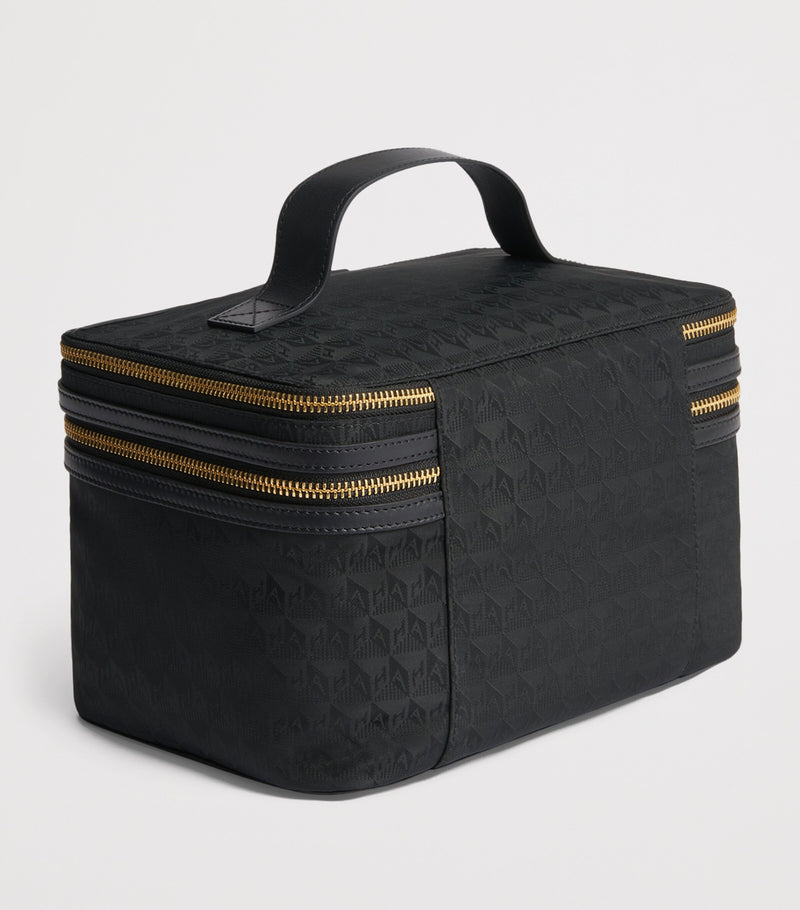 Anya Hindmarch Jacquard Logo Vanity Kit Bag - British product