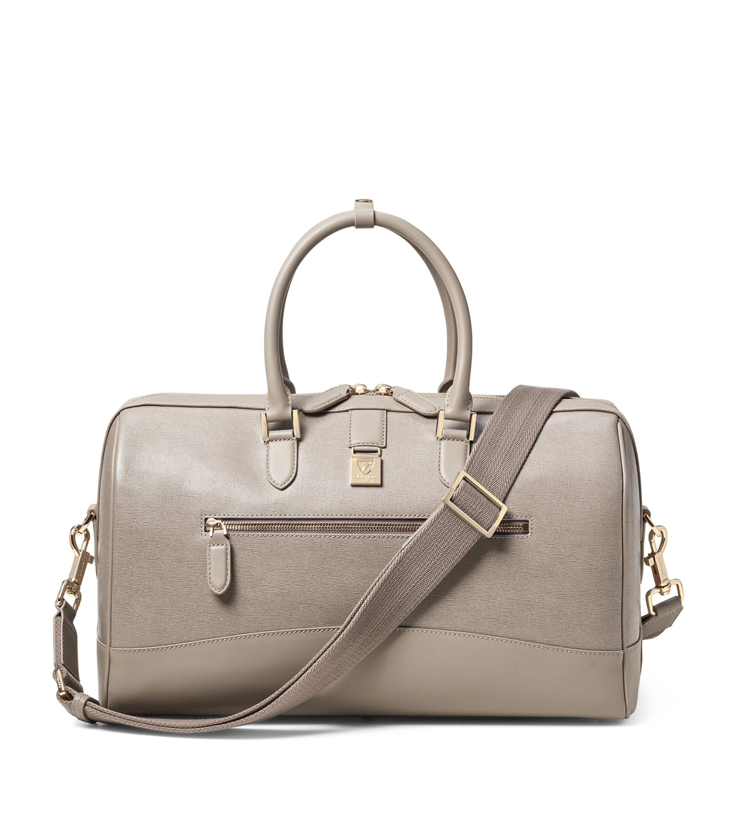 Aspinal Of London Leather Connaught Holdall - British product