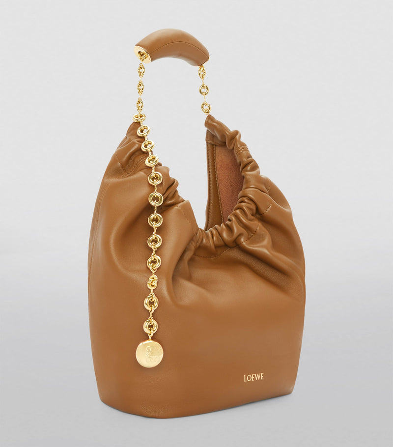 LOEWE Small Squeeze Top-Handle Bag nappa lambskin (British brand)