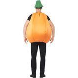 Smiffys Pumpkin Costume with orange tabard and hat (British brand)