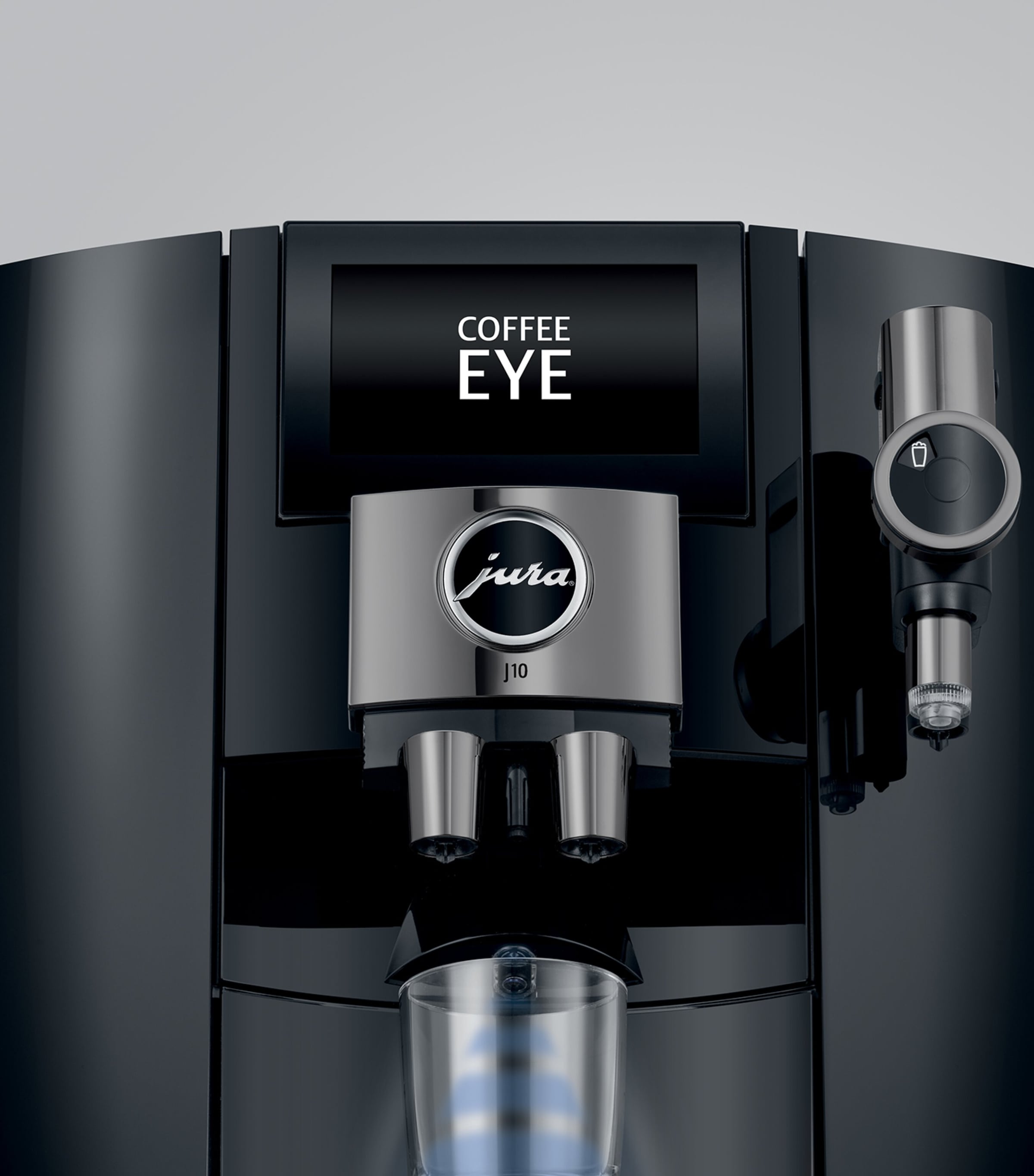 Jura J10 coffee machine with touchscreen, imported from the UK