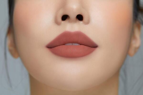 I'M MEME matte velvet lip tint in Antique Beige, UK version
