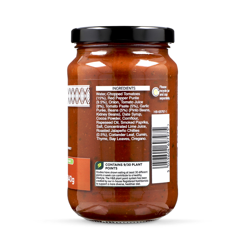 Holland & Barrett 9 Plant Chilli Sauce 340g, UK version