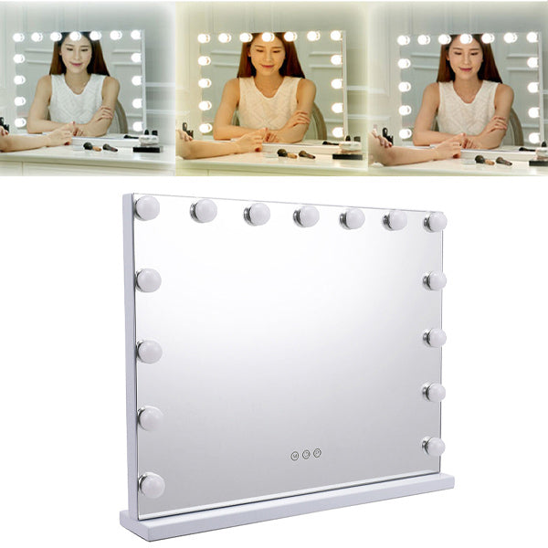 Livingandhome Hollywood Mirror LED 58x48cm, UK version