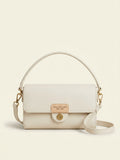 Burberry coated canvas top-handle bag, UK version