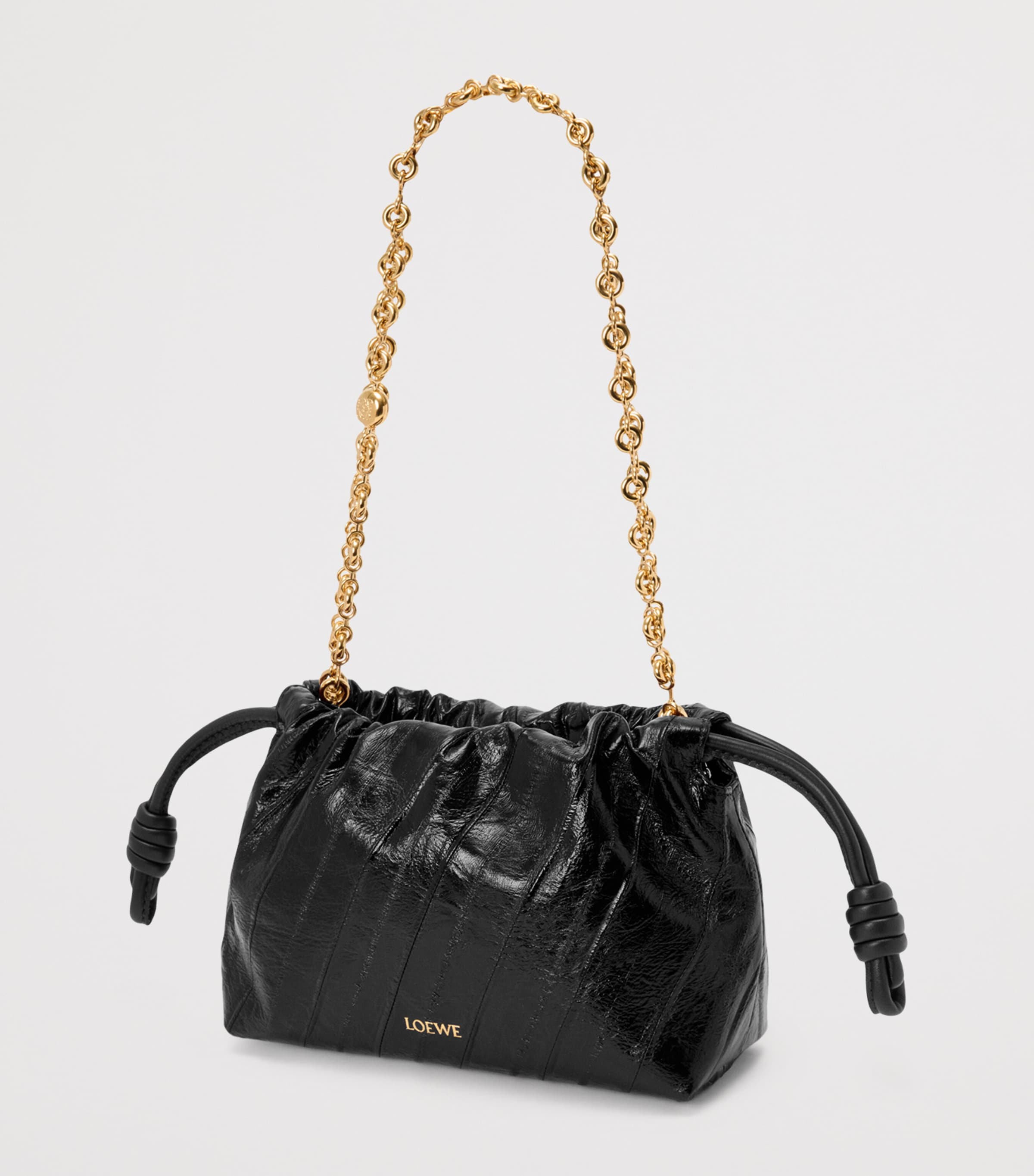 LOEWE Mini Eel Leather Flamenco Purse - British product