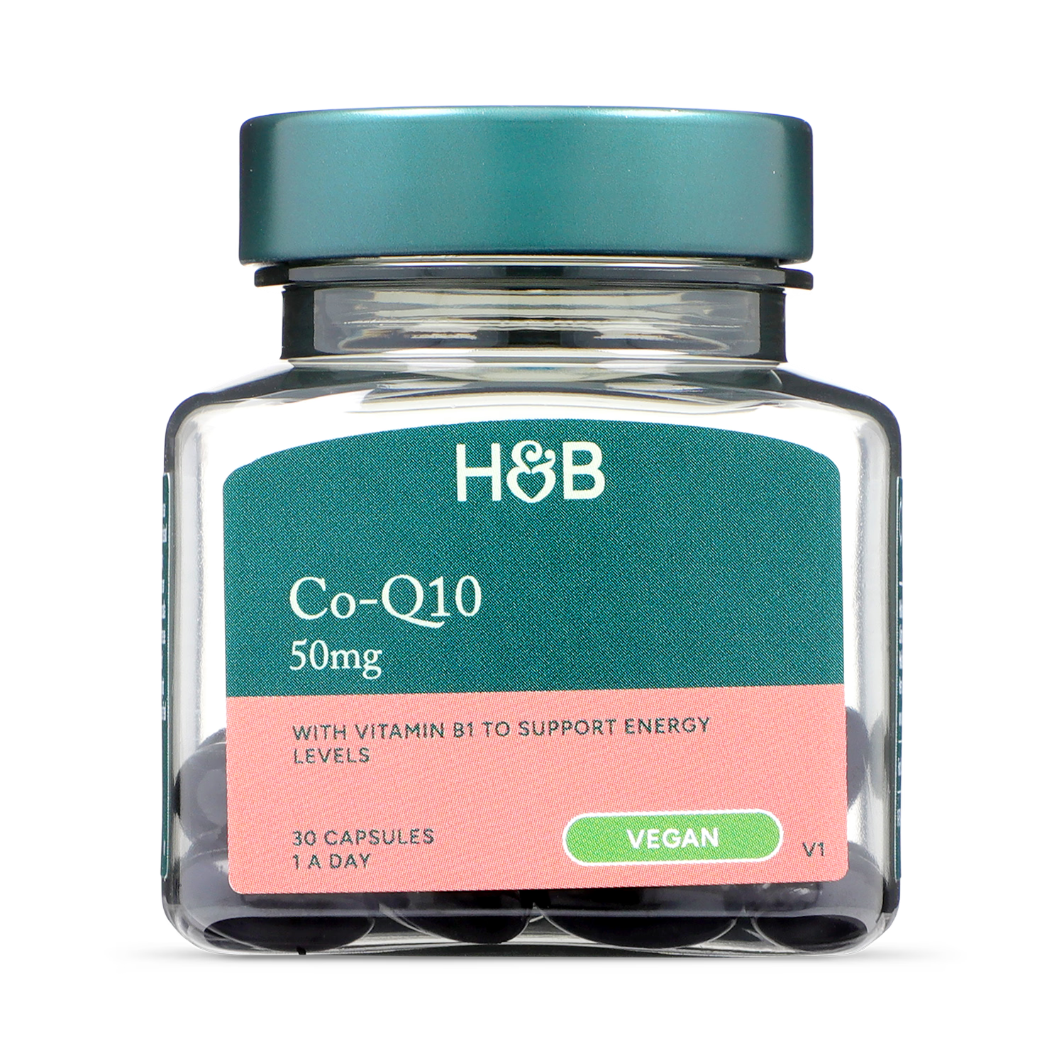 Holland & Barrett Co-Q10 50mg capsules 30 count, UK version