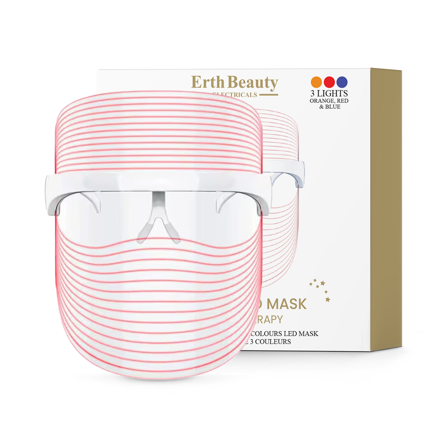 Erth Skin London wireless 3 color LED mask, UK version