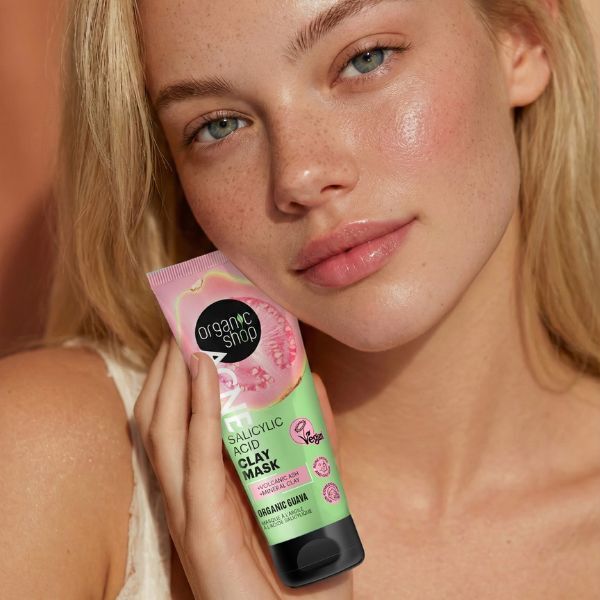 Organic Shop Acne Salicylic Acid Clay Mask 75ml - British product