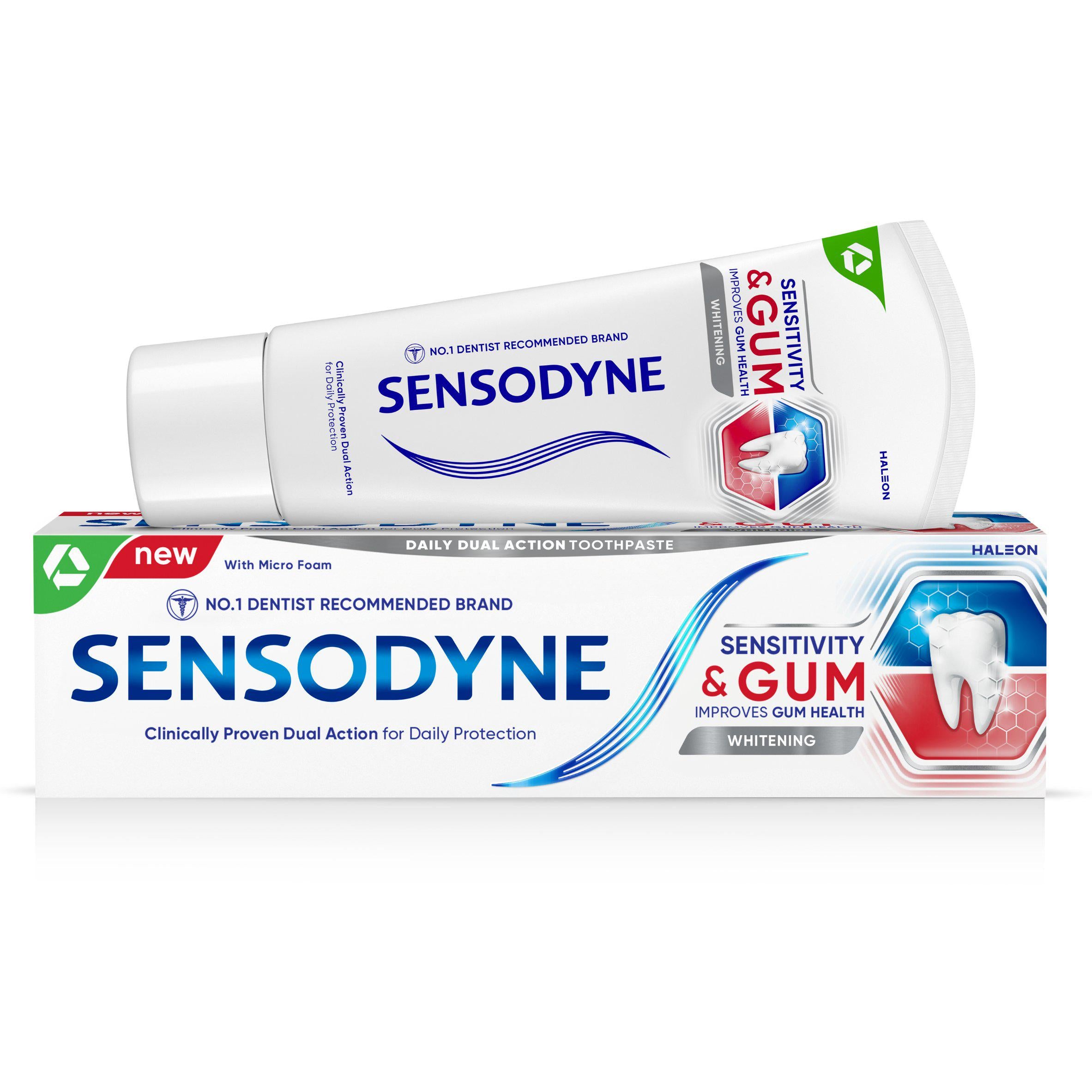 Sensodyne Sensitivity & Gum Whitening Daily Care Toothpaste 75ml GOODS Sainsburys   