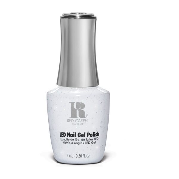 RCM silver holographic gel polish Talk Of The Town 9ml, UK version