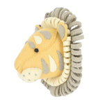 Fiona Walker mini organic wool tiger head decoration 25cm - British product