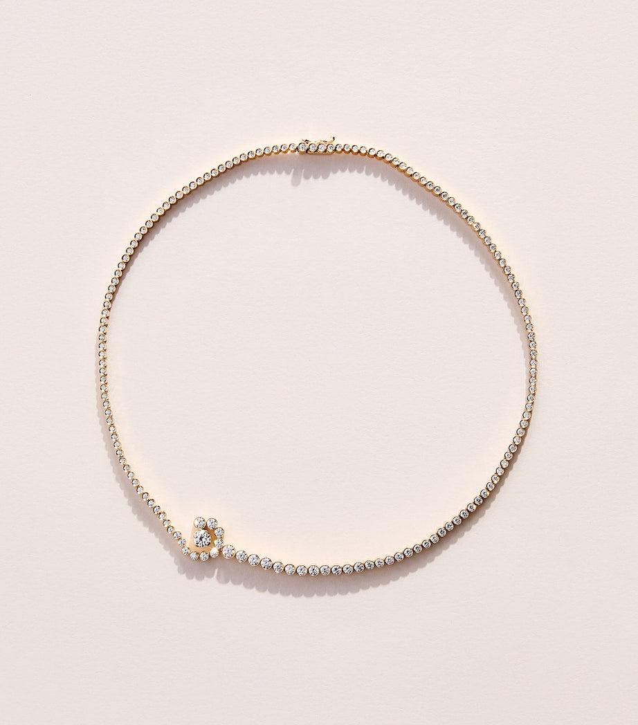 Sophie Bille Brahe Collier d'Escargot necklace yellow gold diamonds - British product