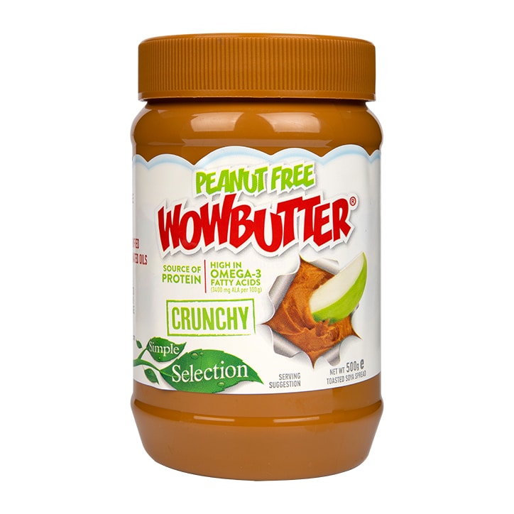 Wowbutter Smooth Toasted Soya Spread 500g Spreads Holland&Barrett Crunchy  