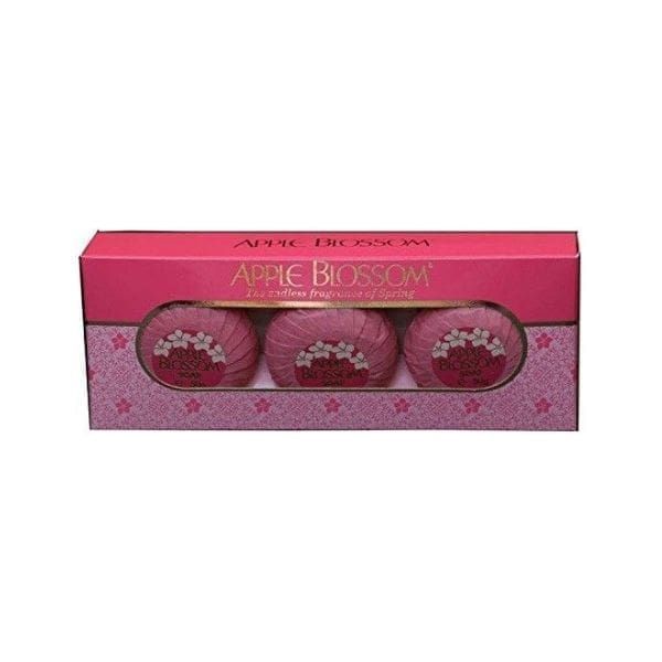 Apple Blossom soap bars 3 x 50g - British product
