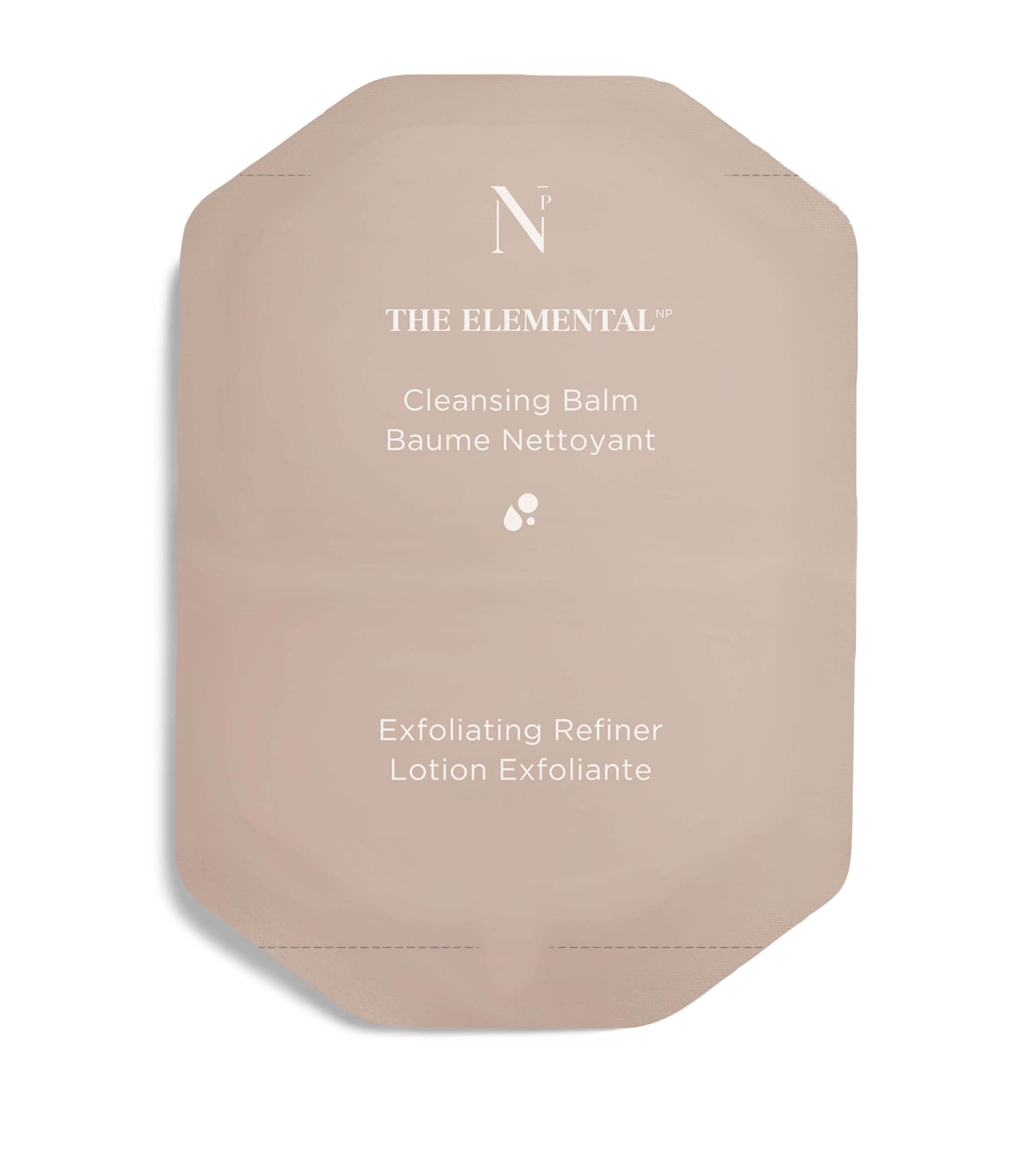 Noble Panacea cleansing balm and exfoliating refiner refill, imported from the UK
