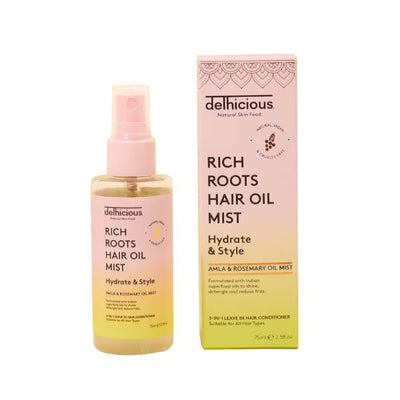 Superdrug Delhicious Rich Roots 5-in-1 Leave In Conditioner 75ml- Buy online at McGrocer