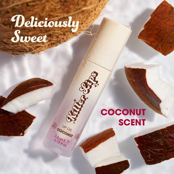 Killer Lips Super Juicy Lip Oil Coconut 3.8ml, UK version