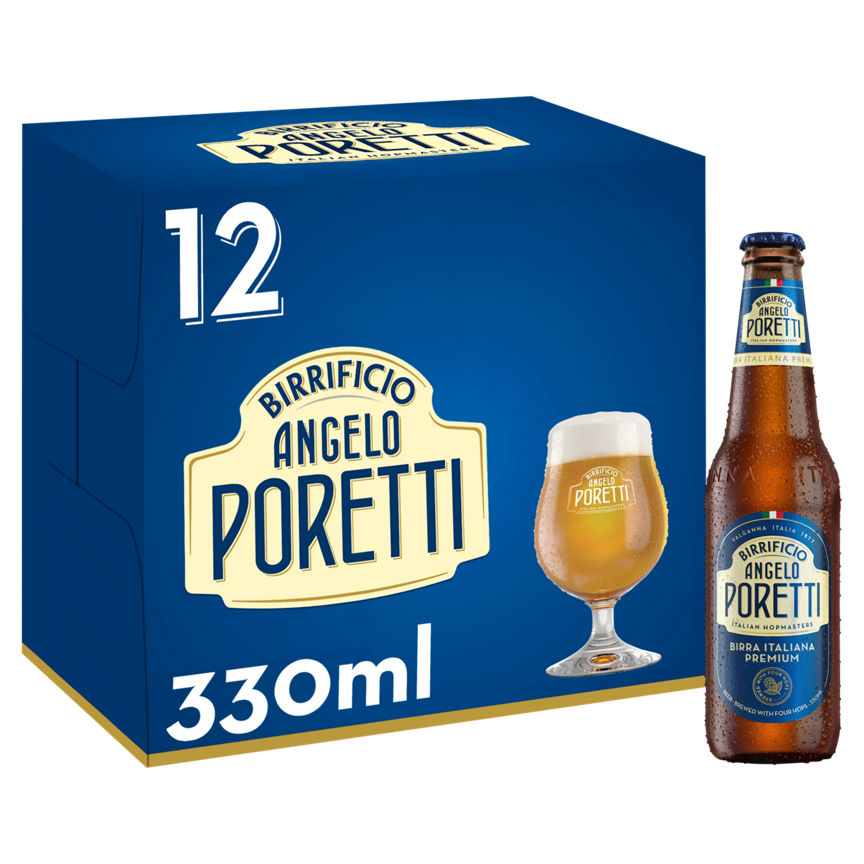 Angelo Poretti Lager Beer 12 Pack GOODS ASDA   