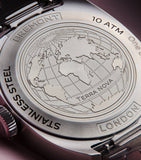Bremont limited edition Terra Nova watch pink dial 38mm, imported from the UK