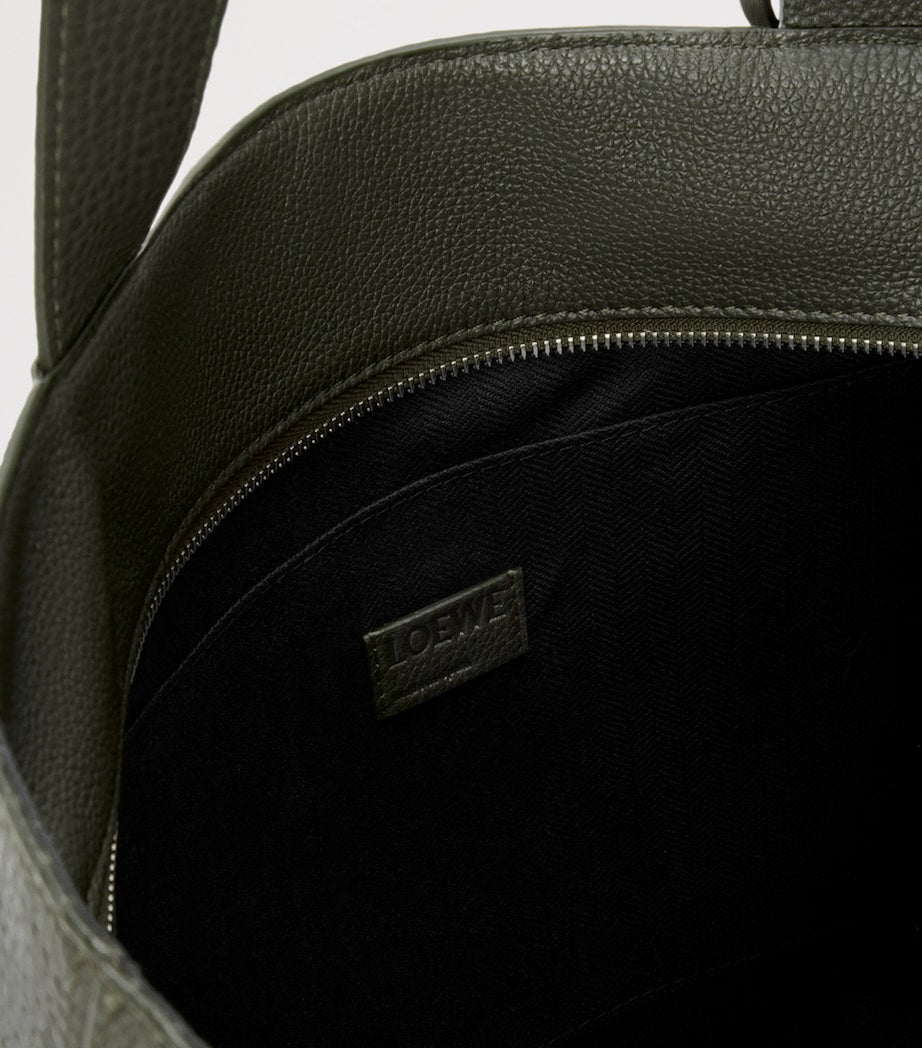 LOEWE grained calfskin Loop tote bag with adjustable handles, UK version