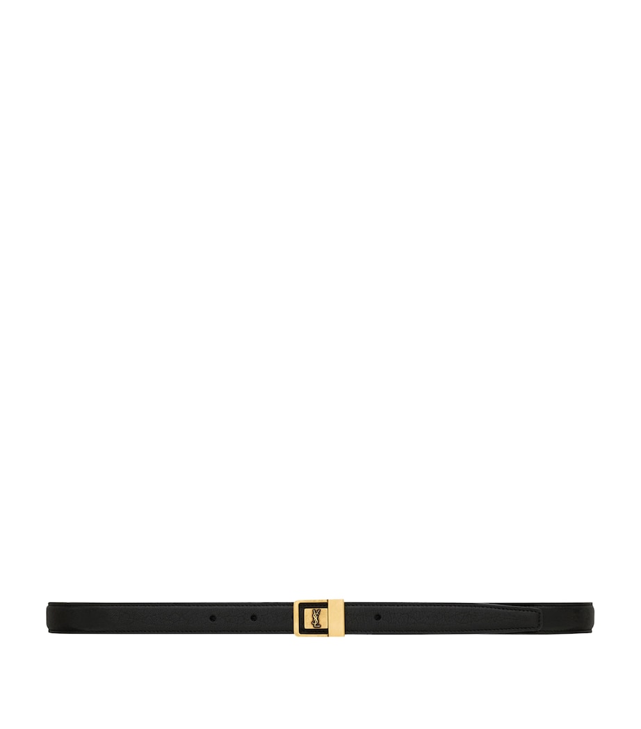 Saint Laurent logo belt 3cm, UK version