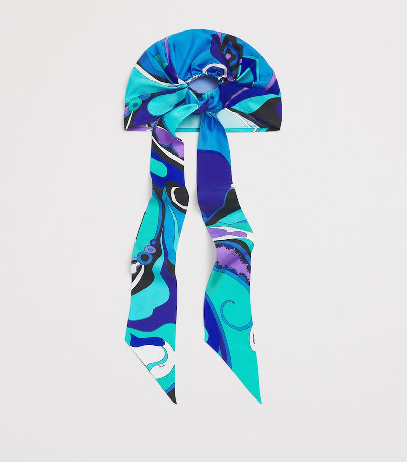 Pucci silk bandana Orchidee print - British product