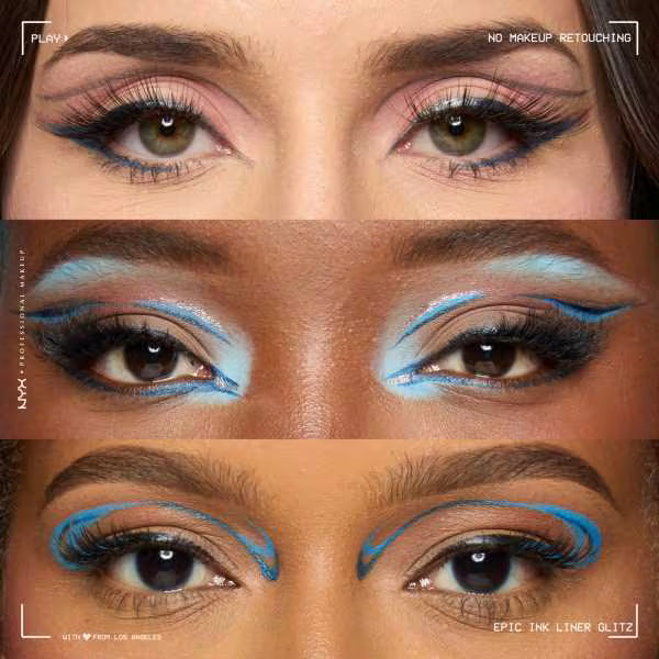 NYX Epic Ink liquid eyeliner Shimmer Stitch, imported from the UK