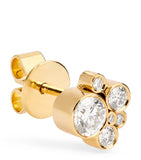 Sophie Bille Brahe Bisou Diamant single earring yellow gold (British brand)