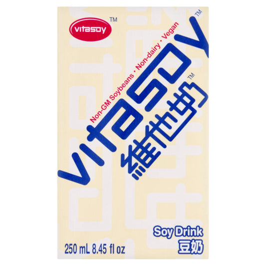Vitasoy Soybean Drink 250ml (Sugar levy applied) South & South-East Asian Sainsburys   